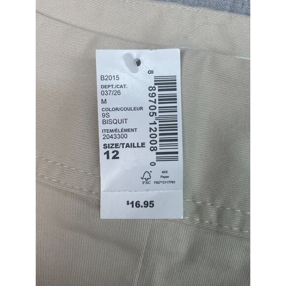 Lot of Two The Children's Place Girl's Black and Tan Side Zip Mini Uniform Skirt - Picture 5 of 11